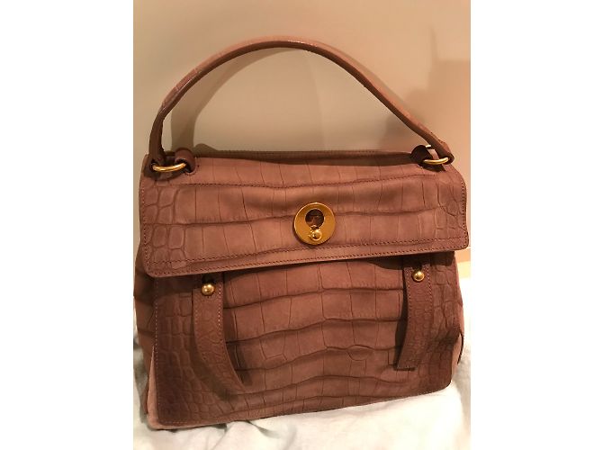Yves Saint Laurent Muse Two Daim Marron Clair - vue 4