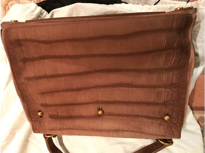 Yves Saint Laurent Muse Two Daim Marron Clair - vue 5