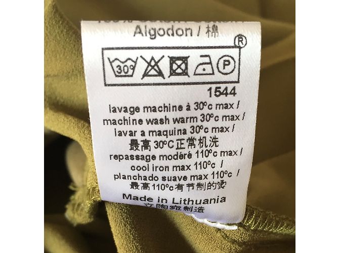 Mademoiselle Tara Vestidos Caqui - vista 11