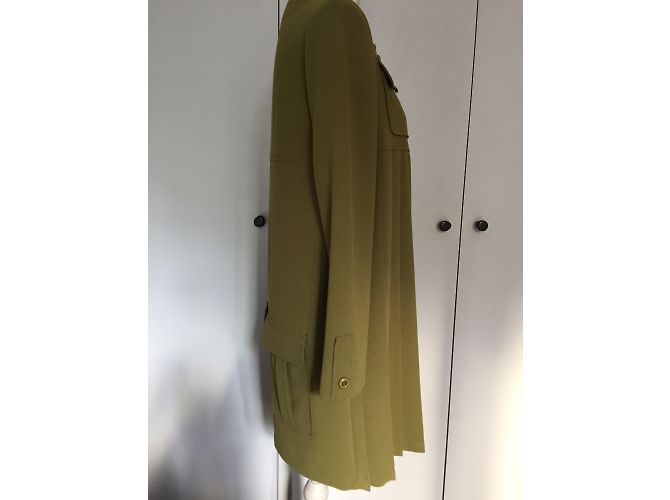 Mademoiselle Tara Vestidos Caqui - vista 5