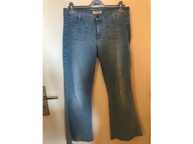 Vaqueros Guess acampanados azules de algodón talla 29 - vista 2