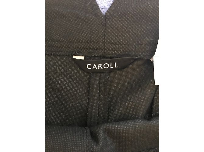 CAROLL Schwarze Hose im Schlag Elefantenhose - Ansicht 3
