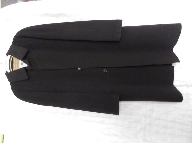 Burberry Men Wool Coat Dark Brown - view 4