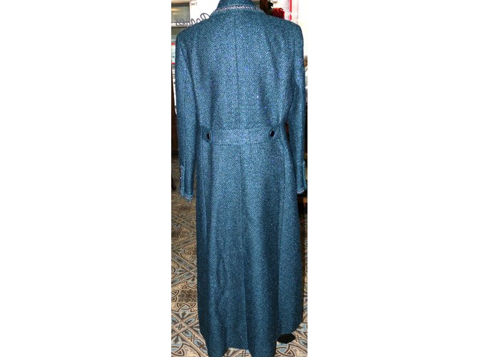 Chanel Abrigos, Ropa de calle Azul - vista 4