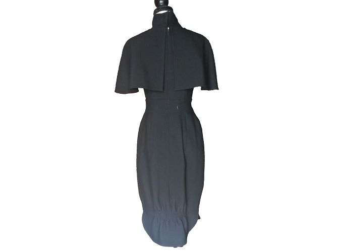 Fendi Kleid aus Wolle Grau - Ansicht 2