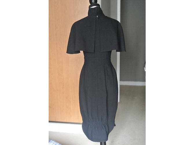 Fendi Kleid aus Wolle Grau - Ansicht 4