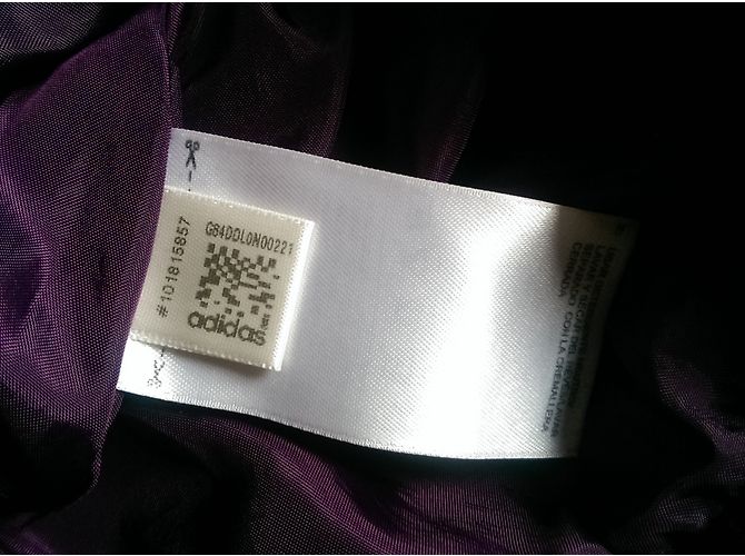 Chaqueta Adidas Morada de Poliéster Talla 40 Púrpura - vista 4