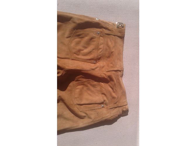Dolce & Gabbana Wildlederhose Karamell - Ansicht 4