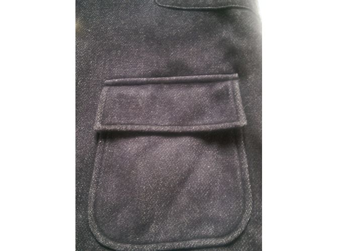 KRIZIA JEANSCoats, Ropa de calle Azul - vista 8