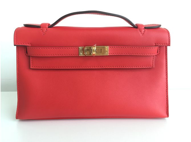 Kelly Hermès Bolsos de embrague Roja - vista 3