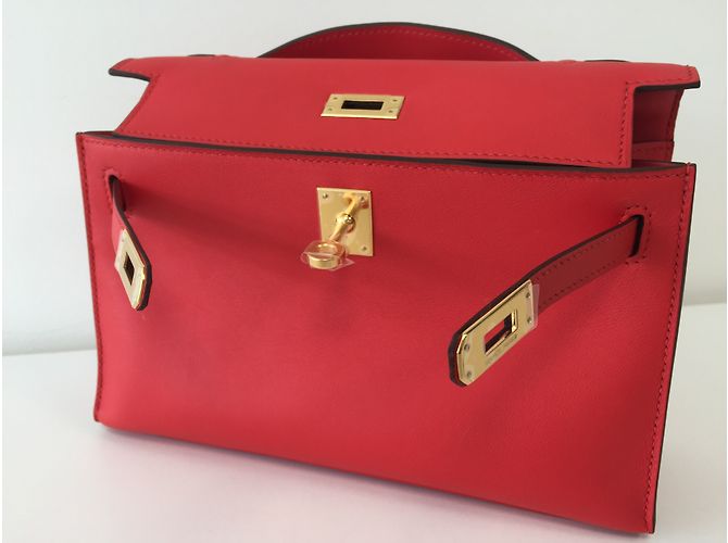 Kelly Hermès Bolsos de embrague Roja - vista 5