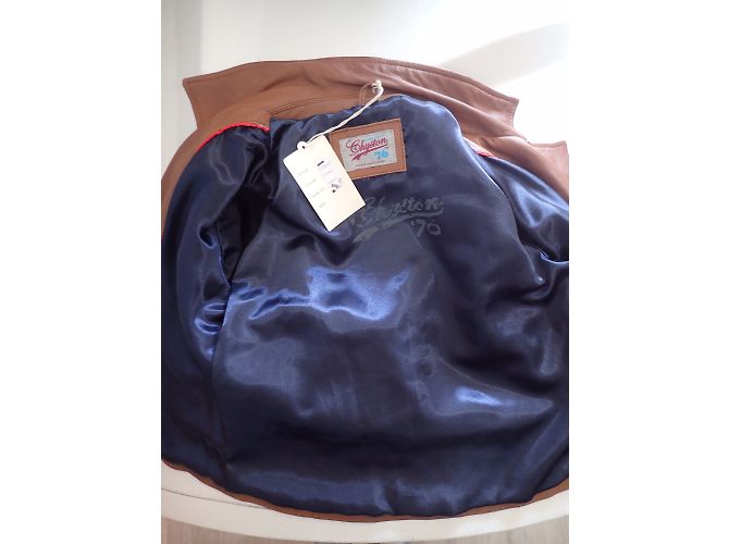 Autre Marque Chyston Sidney Lederjacke Braun - Ansicht 7