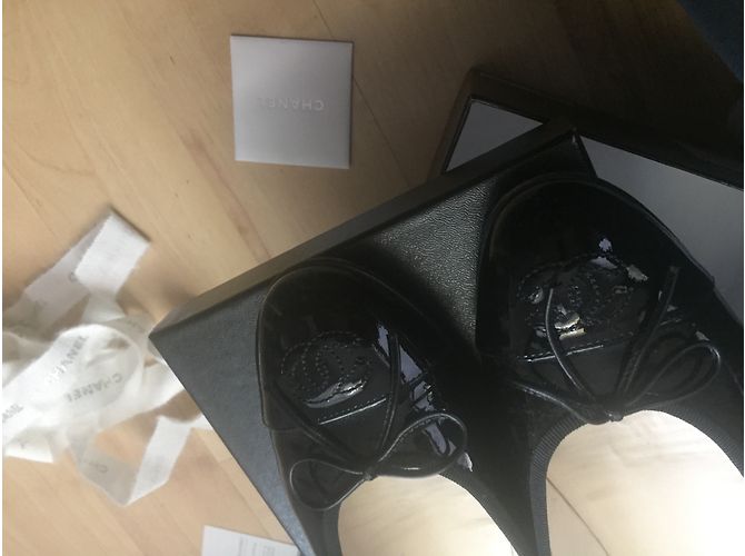 Chanel Bailarinas Negro - vista 11