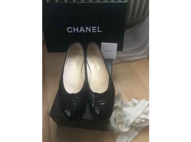 Chanel Bailarinas Negro - vista 12