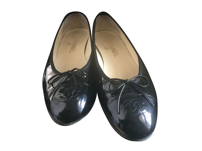 Chanel Bailarinas Negro - vista 2