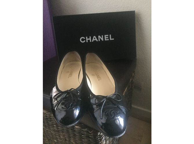 Chanel Bailarinas Negro - vista 4
