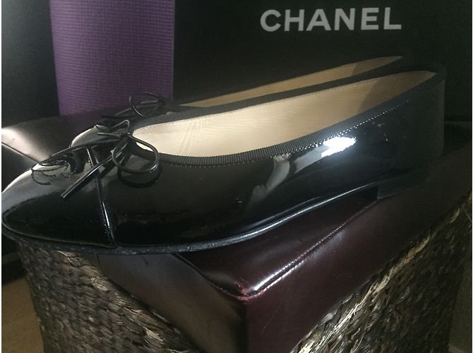Chanel Bailarinas Negro - vista 5