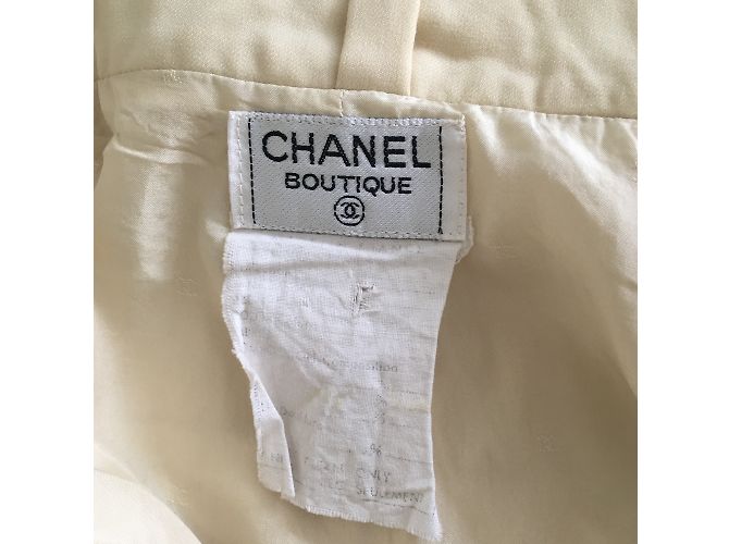 Pantalones de chanel Beige - vista 3