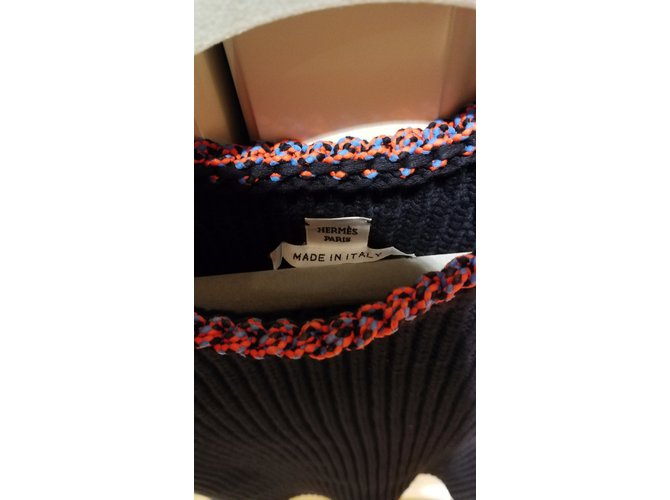 Hermès Prendas de punto Azul marino - vista 4