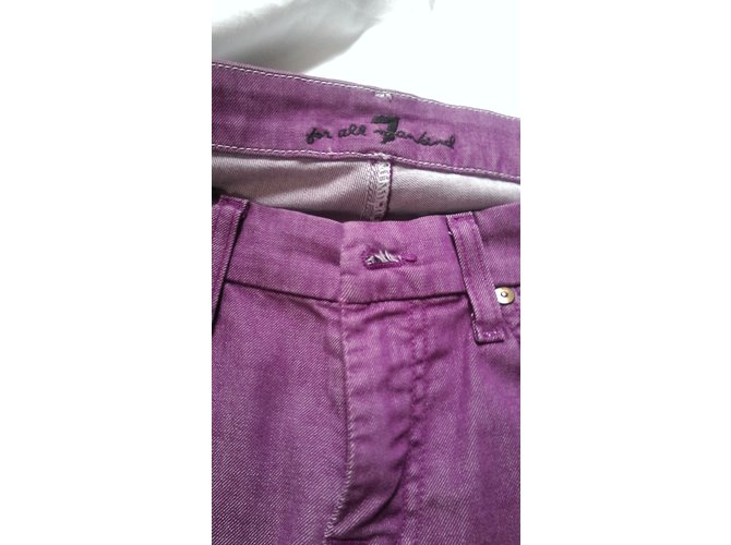 Vaqueros de corte recto Emilio Pucci morados Púrpura - vista 10