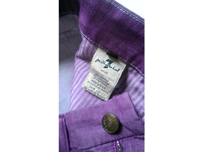 Vaqueros de corte recto Emilio Pucci morados Púrpura - vista 11