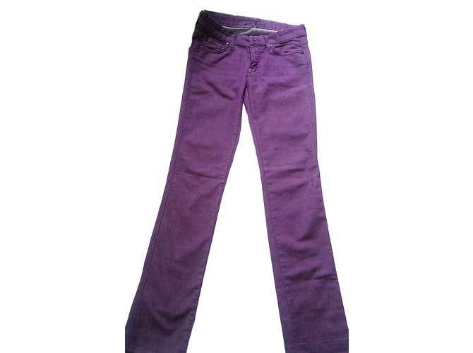Vaqueros de corte recto Emilio Pucci morados Púrpura - vista 2