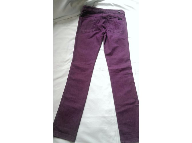 Vaqueros de corte recto Emilio Pucci morados Púrpura - vista 3