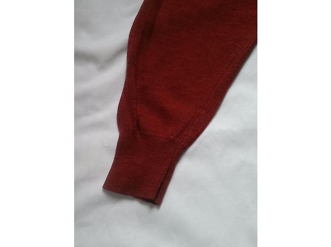 Christian Dior Wollpullover Rot XL - Ansicht 6