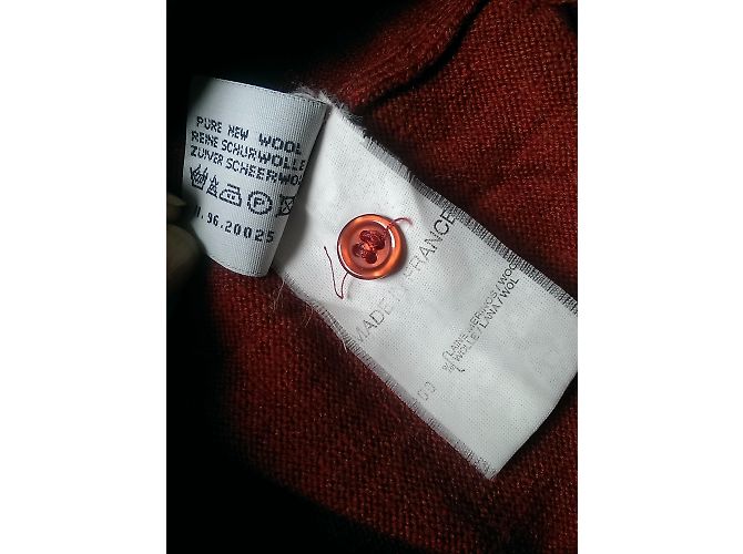 Christian Dior Wollpullover Rot XL - Ansicht 9