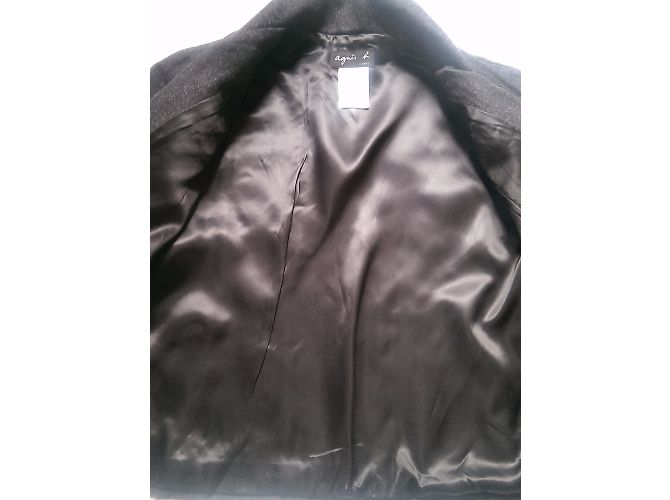 Agnès b. Grey Lambswool Jacket - view 6