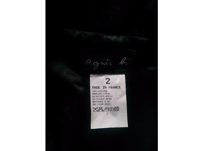 Agnès b. Grey Lambswool Jacket - view 7