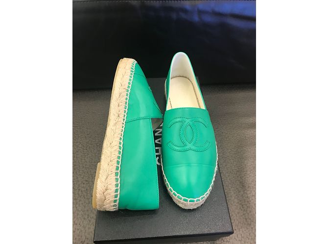 Chanel Espadrilles Green - view 3