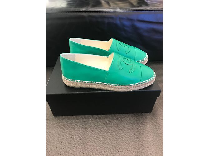 Chanel Espadrilles Green - view 5