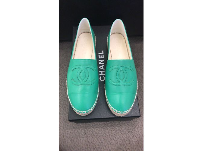 Chanel Espadrilles Green - view 6