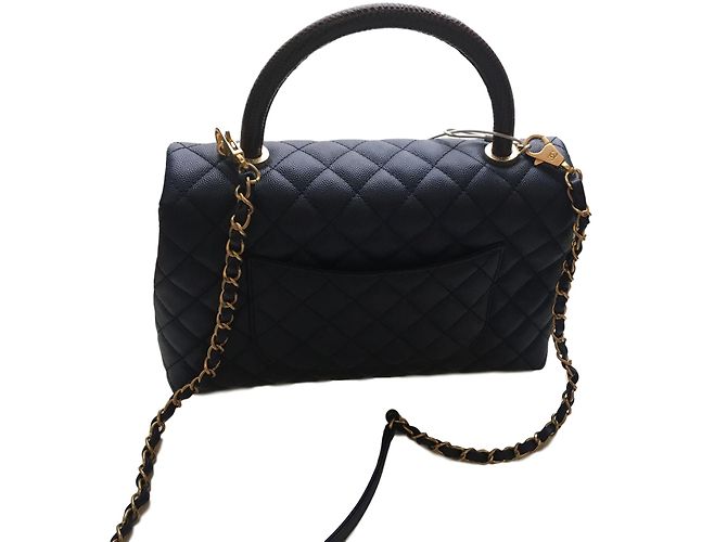 Chanel Handtasche Blau - Ansicht 2