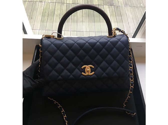 Chanel Handtasche Blau - Ansicht 3