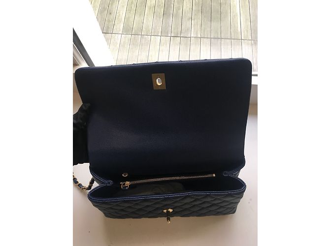 Chanel Handtasche Blau - Ansicht 5