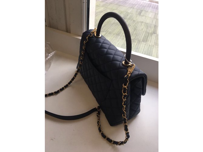 Chanel Handtasche Blau - Ansicht 7