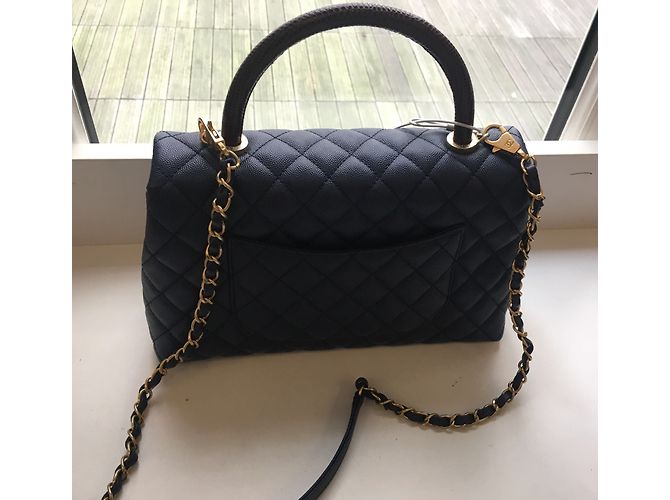 Chanel Handtasche Blau - Ansicht 8