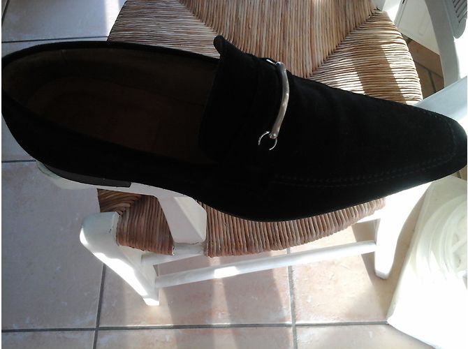 Finsbury Mocassini Slip on Nero - vista 4
