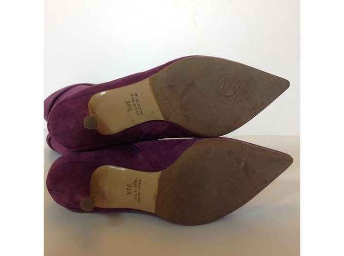 Botas Marc Jacobs de gamuza morada Púrpura - vista 5