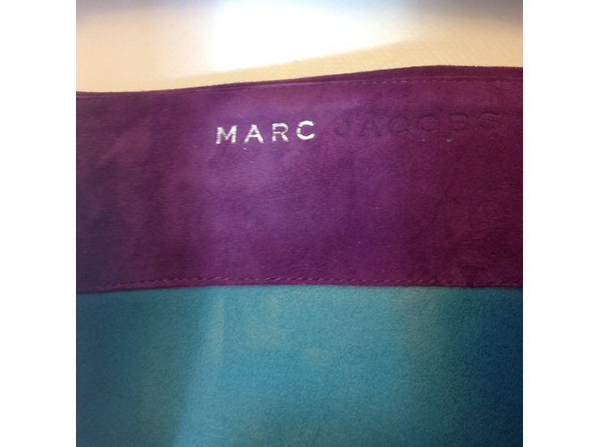 Botas Marc Jacobs de gamuza morada Púrpura - vista 7