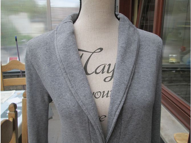 Love Moschino Strickjacke mit abnehmbarem Pelzkragen - Ansicht 4
