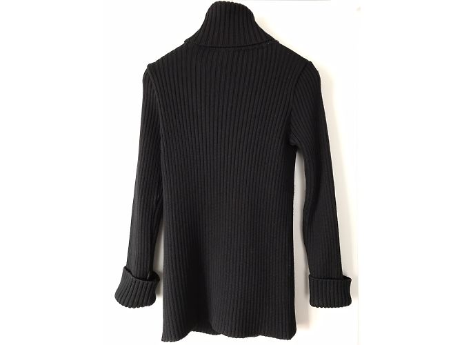 Veste en maille Comptoir Des Cotonniers noire laine acrylique M - vue 4