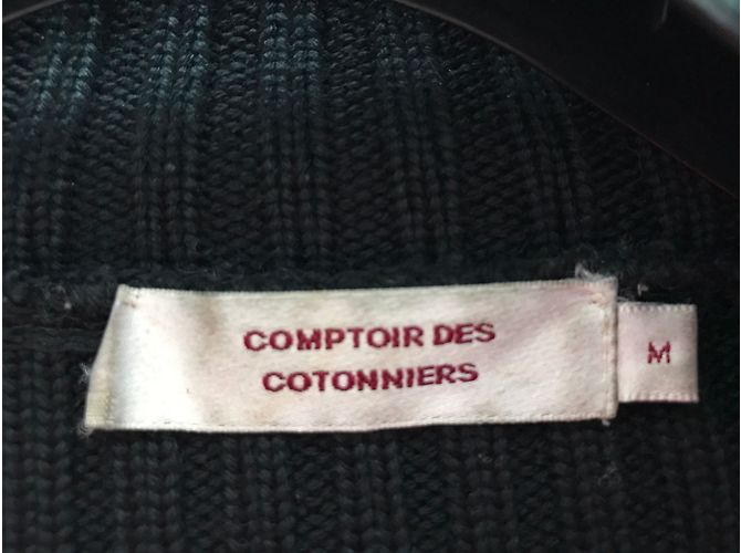 Veste en maille Comptoir Des Cotonniers noire laine acrylique M - vue 5
