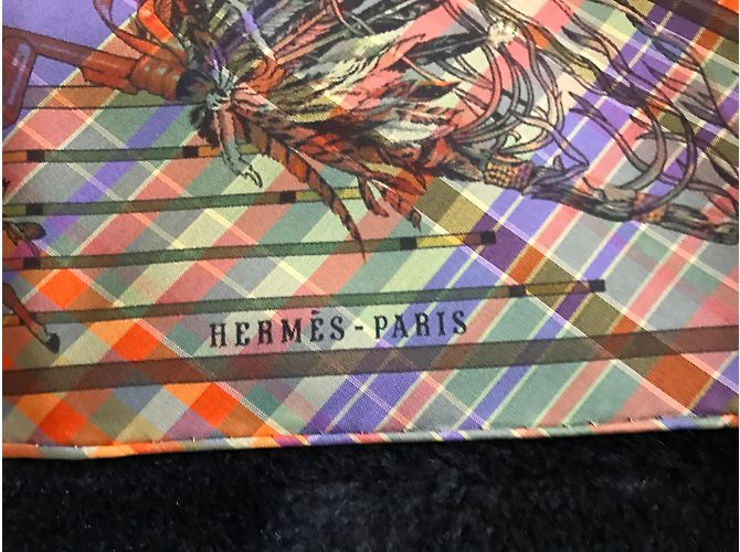Hermès PANI LA SHAR PAWNEE Multicolor - vista 3
