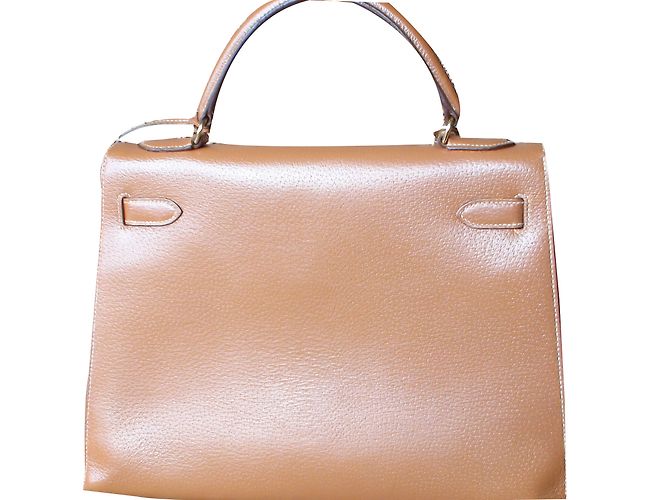 Hermès Kelly 32 Marrone - vista 2