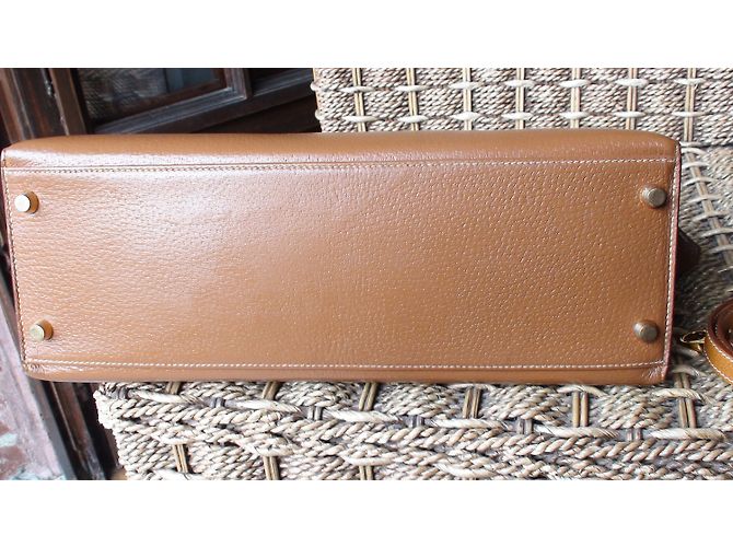 Hermès Kelly 32 Marrone - vista 6
