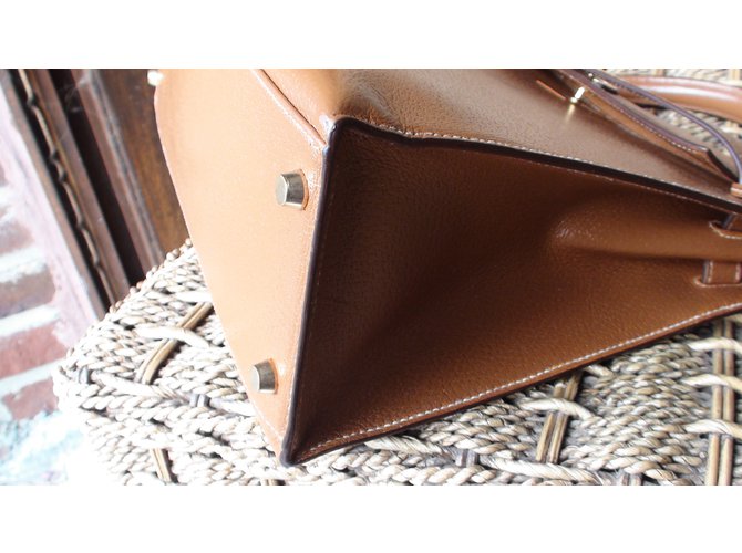 Hermès Kelly 32 Marrone - vista 7