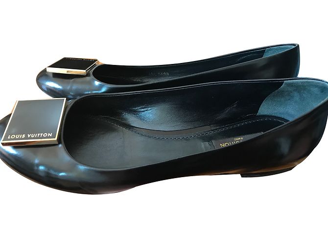 Bailarinas Louis Vuitton Tres Pretty de piel negra Negro - vista 2